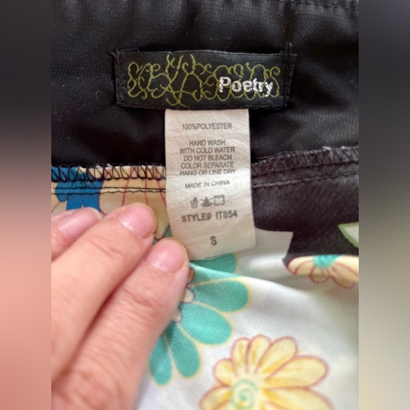 Floral Halter Top Blouse - Picture 9 of 10